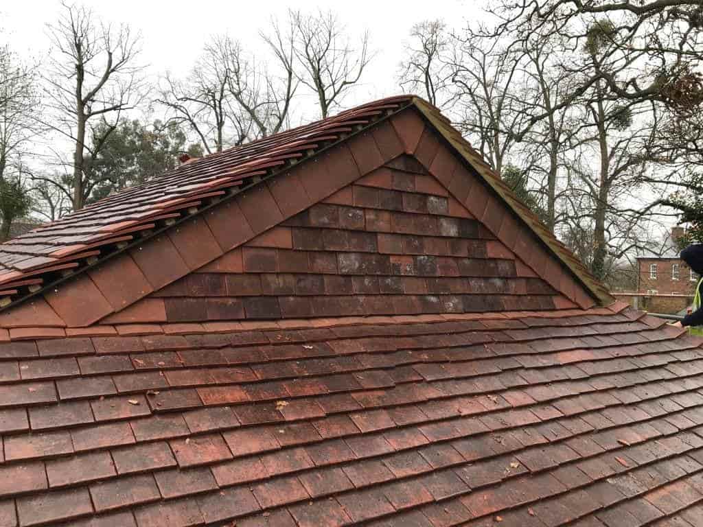 This is a photo of a roof installation being carried out in Canterbury. Installation carried out by Canterbury Roofers