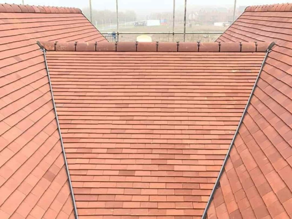 This is a photo of a new roof installed in Canterbury. Installation carried out by Canterbury Roofers